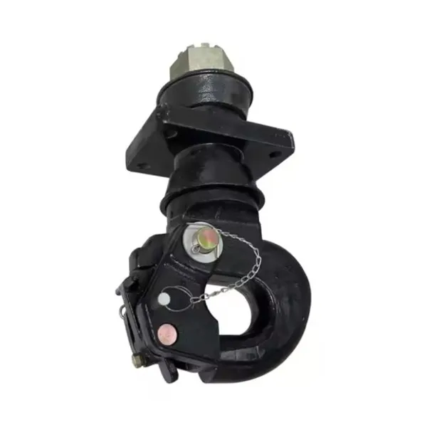 Drawbar coupling guide - pintle hook coupling