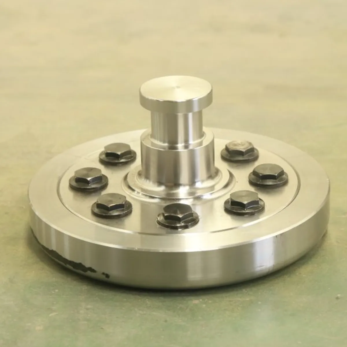 Trailer king pin guide - bolt-in king pin