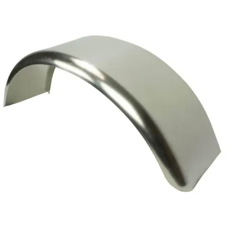 Mudguards mounted near marker lights