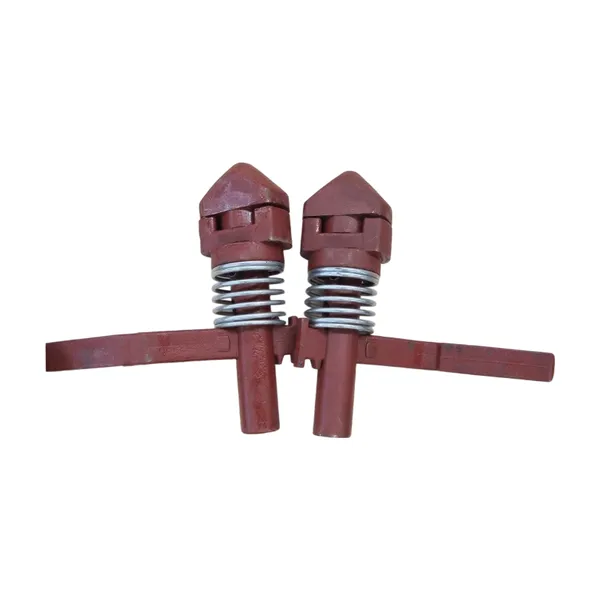 Container twist lock guide - semi-automatic twist lock